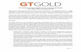 GT Gold Provides Saddle North Geological Model and 2020 ... › _resources › news › nr_2020_04_28.pdf · The inter-mineral porphyries are the most recognizable lithologies at
