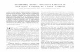 Stabilizing Model Predictive Control of Stochastic ...cse.lab.imtlucca.it/~bemporad/publications/papers/ieeetac-smpc.pdf · model of the process, by taking the current state of the
