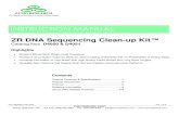 INSTRUCTION MANUAL...Sequencing chromatogram of pGEM® DNA generated using an ABI 3730xl DNA analyzer. DNA was DNA was labeled with ABI BigDye v3.1 terminators and cleaned using the