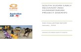 SOUTH SUDAN EARLY RECOVERY AND HUMANITARIAN PROJECT (SSERHP) · RECOVERY AND HUMANITARIAN PROJECT (SSERHP) END EVALUATION REPORT January , 2014 ... P2P Project to Program ... CARE