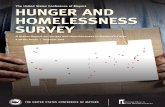 The United States Conference of Mayors HUNGER AND ...the extent of and solutions to hunger and homelessness in U.S. cities. Report contents: This report presents the number and characteristics