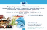 Improving materials resource management through optimized …eplca.jrc.ec.europa.eu › uploads › rawmat-Saveyn-Improving... · 2020-02-03 · Improving materials resource management