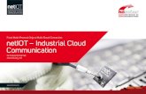 From Multi-Protocol Chip to Multi-Cloud Connection …From Multi-Protocol Chip to Multi-Cloud Connection netIOT – Industrial Cloud Communication for Industrial Internet and Industry