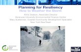 Planning for ResiliencyPlanning for Resiliency Comprehensive Plans Zoning Asset Management Planning Capital Improvement Planning Land-Use Planning . 4 Rs of Resiliency Redundancy Robust