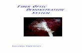 FIBER OPTIC DEMONSTRATION SYSTEM › pdf › if120026-teacher.pdf · electronics. A fiber optic communication system is composed of an optical fiber, transmitter and receiver. The