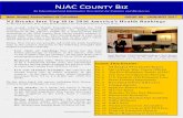 NJAC C B®þ - NJAC County Bi… · Pg. 18 NACo News Pg. 19 National Governors Association Pg. 20 Caldwell 2nd term as NJCJWA Pres. From the Executive Director Pg. 22 What’s Happening