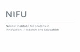 Trends in education reforms and initiatives to the Nordic ... · Trends in education reforms and initiatives to link research-based knowledge and practice in the Nordic Countries