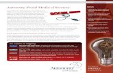 Autonomy Social Media eDiscovery Solution Brief Social... · embrace new technologies capable of harnessing and understanding the meaning of the social media content. Intelligent