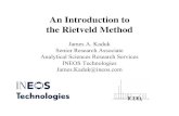 An Introduction to the Rietveld Method › workshops › 08 › Introduction to Rietveld 1.pdf · The Rietveld Method is a refinement technique, not a structure solution method. A
