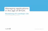 Managing applications in the age of BYOAcontentz.mkt3416.com/lp/38068/338538/BYOA_Report... · 2014-06-27 · Managing applications in the age of BYOA: Reclaiming IT’s strategic