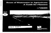 Public Disclosure Authorized Reuse of Wastewater …documents.worldbank.org/.../pdf/multi-page.pdfReuse of Wastewater in Agriculture: A Guide for Planners by Nadim Khouri John M. Kalbermatten