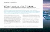 Weathering the Storm - Morgan Stanley...2 WEATHERING THE STORM MORGAN STANLEY | 2018 Average Annual Cost of Natural Disasters FIGURE 1 Inflation-Adjusted Cost, Disasters Exceeding