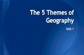 The 5 Themes of Geography - Social Studies- Team Perseverance › ... › the_5_themes_of_geogra… · What are the 5 Themes of Geography? How people, products, and ideas get from