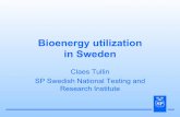 Claes Tullin SP Swedish National Testing and Research ...task32.ieabioenergy.com › wp-content › uploads › 2017 › 03 › ... · Claes Tullin SP Swedish National Testing and
