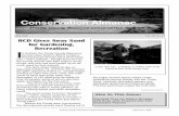 Conservation Almanac Conservation AlmanacThe fine sand once coated the river bed, (Continued on page 6) Conservation Almanac Conservation Almanac Trinity County Resource Conservation
