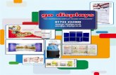 Banner Stands go displays › pdfs › Go_Displays_Brochure.pdf · Banner Stands Event Display Stands Pop Up Display Stands Streamline Printed Partition Screens Exhibition Stand Bundles