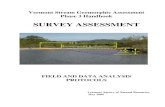 Stream Geomorphic Assessment Handbook - Vermontdec.vermont.gov/.../docs/rv_SGA_Phase3_Protocol.pdf · A “Stream Geomorphic Assessment” for each reach assessed that includes: stream