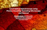 Local Optical Spectroscopy using Photon-Scanning ......Local Optical Spectroscopy using Photon-Scanning Tunneling Microscopy and Beyond Fernando Stavale and Niklas Nilius Scanning