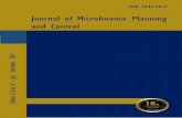 Journal of Microfinance Planning and Control...Journal of Microfinance Planning and Control is a Journal edited by ECORFAN-Mexico S.C in its Holding with repository in Spain, is a