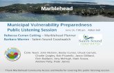 Municipal Vulnerability Preparedness - Salem Sound › PDF › MarbleheadPublicListeningMVP2018.pdfMunicipal Vulnerability Preparedness Community Resilience Building Workshop at the