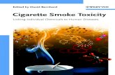 Edited by · 2013-07-23 · Contents VII 5.4 Quantifying Tobacco Smoke Exposure 73 5.4.1 Active Smoking 73 5.4.1.1 Questionnaires and Interviews 74 5.4.1.2 Biomarkers 74 5.4.1.3 Tobacco