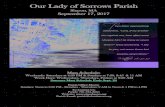 Our Lady of Sorrows Parish - d2y1pz2y630308.cloudfront.net · 9/17/2017  · Our Lady of Sorrows Parish Sharon, MA September 17, 2017 ... which in turn “enables you to open yourselves
