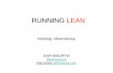 RUNNING LEAN - WordPress.com… · This is a Lean Canvas which is my adaptation of Alex Osterwalder’s BMC. You’ll recognize a lot of similar sections with a busi\൮ess plan.