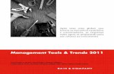 Management Tools & Trends 2011 - Bain & Company · 2018-05-30 · Management Tools & Trends 2011 2 das suas organizações para os próximos três anos - três vezes mais frequente