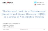 The National Institute of Diabetes and Digestive and Kidney … · 2017-08-31 · The National Institute of Diabetes and Digestive and Kidney Diseases (NIDDK) as a source of Non-Dilutive