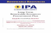 Long Term Renewable Resources Procurement · Final Revised Long-Term Renewable Resources Procurement Plan filed for ICC Approval October 21, 2019 April 20, 2020 Long‐Term Renewable