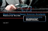 Real-Time and Open Source Analysis (ROSA) Resource Guide Resource Guide.pdfReal-Time and Open Source Analysis (ROSA) Resource Guide to assist agencies and fusion centers in understanding