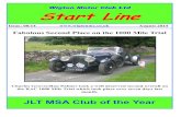 August Start Line - Wigton Motor Club › magazines › 2014 › 08.pdf · 2019-10-05 · 1 Wigton Motor Club Ltd Start Line Issue: 08/14 August 2014 Fabulous Second Place on the
