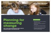 Planning for measuring change - Local Trust...Planning for measuring change Part 2. What are the challenges? To explore the challenges faced when measuring change, and ways in which