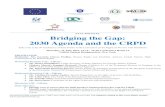 Bridging the Gap: 2030 Agenda and the CRPD › ... › COP › 9 › cosp9_bridging_gap_flyer.pdf · Bridging the Gap: 2030 Agenda and the CRPD Side event at the 9 th Conference of
