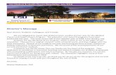 Director’s Message - Louisiana State University · State University (LSU) medical and health physics program. The health physics degree program developed from LSU's nuclear science