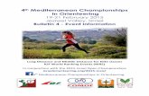 4th Mediterranean Championships in Orienteering...IT Yoram Shechori 054-2200938 Logistics Nir Yasur 054-9981968 Communication & Media Lisa Mishli 054-5390821 Community Liaison Roni