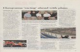 Husqvarna 'racing' ahead with plans - MSU Librariesarchive.lib.msu.edu/tic/wetrt/page/1998jul11-20.pdfHusqvarna's guests got an opportunity to visit the garage area before th e big