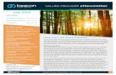 VALUED PROVIDER eNewsletter - Beacon Health Options · North Carolina Operations Center Buprenorphine Guidelines A North Carolina Service Center initiative is to increase the rate