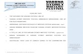 VARUNA SYDNEY WRITERS’ FESTIVAL - WordPress.com...4 VARUNA SYDNEY WRITERS’ FESTIVAL 15-22 MAY 2016 Media Kit FACT SHEET VARUNA ... Varuna Sydney Writers Festival 2016 runs from15-22