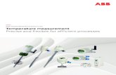 ABB MEASUREMENT & ANALYTICS Temperature measurement ... › ... › PB_TEMPERATURE-EN_G.pdf · 4 TEMPERATURE MEASUREMENT PRECISE AND FLEXIBLE FOR EFFICIENT PROCESSES Global availability