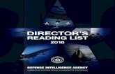 DIRECTOR’S Reading List 2018.pdfDIRECTOR'S READING LIST 2018 5 American Ulysses: A Life of Ulysses S. Grant Anticipating Surprise: Analysis for Strategic Warning Ronald White, Random