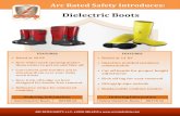 Dielectric Boots - Arc Rated Safety · Yellow Dielectric Boots RBTYB SZ Dielectric Boots Physical Test Method Unit Result Barcol Hardness Barcol Scale 62 Specific Gravity D-792 1.80