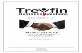 COMPANY PROFILE - Treyfin › wp...Company-Profile-April-2019.pdf · format printers, scanners, black-and-white and colour production printers, as well as software to support these
