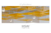 Cylinders - USAI Lighting...BeveLED® and NanoLED® Cylinders Powerful beauty. USAI Lighting Cylinders put both in play, packing the benefits of our BeveLED and NanoLED recessed downlights