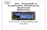 Catholic Primary School Biloela · 2020-01-31 · St Joseph’s Catholic Primary School, Biloela, provides for the students from Prep to Year Six. The school seeks to provide the