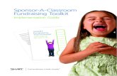 Sponsor-A-Classroom Fundraising Toolkitdownloads.smarttech.com/media/resources/sponsor_a... · The Sponsor-A-Classroom fundraising program aims to help you initiate a direct-donation,