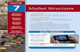 7 Market Structures - Weebly€¦ · Competition involves all the actions that sellers, acting independently, take to get buyers to purchase their products. CHAPTER 7 KEY CONCEPT