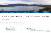 The Kyle Rhea Tidal Stream Array: Non-Technical Summary · the average renewable share across the EU to 20% by 2020. The Kyle Rhea Tidal Stream Array and similar Renewable energy