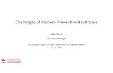 Challenges of modern Preventive Healthcare...• Involvement in the design process (Mintzberg1998; Piller& Tseng 2002) • Fitting customer needs • Configurators (Riemer 2003, Hvam