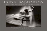 Irina BarOnova - footprintbooks.com.aufootprintbooks.com.au/footprint-downloads/Irina_Baranova_blad.pdf · Irina Baronova and the Ballets Russes de Monte Carlo 91/16 x 107/8, 256
